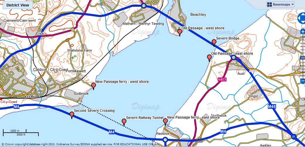 Landscapism Seven crossings of the River Severn