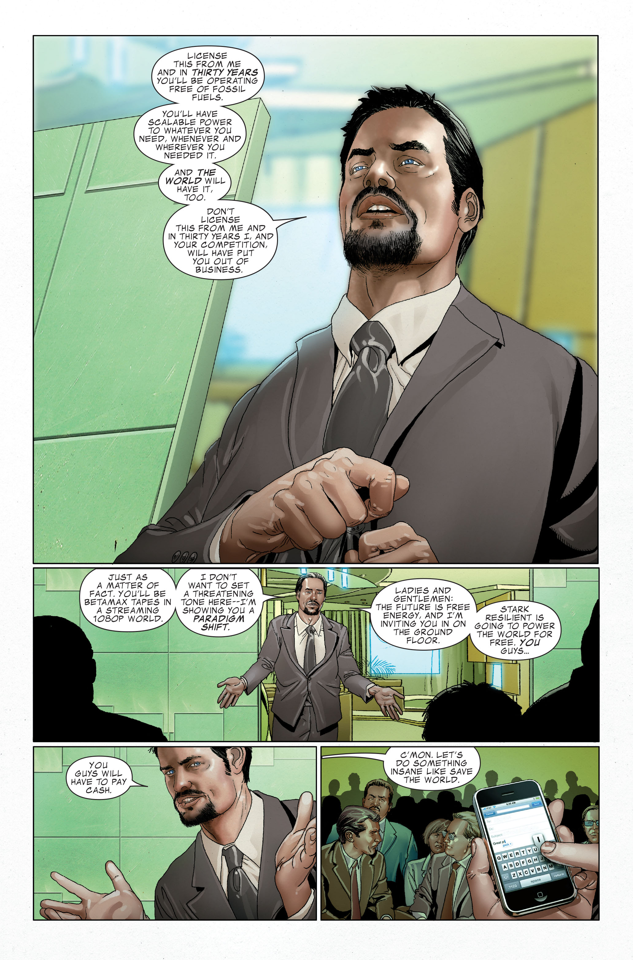 Invincible Iron Man (2008) 25 Page 35
