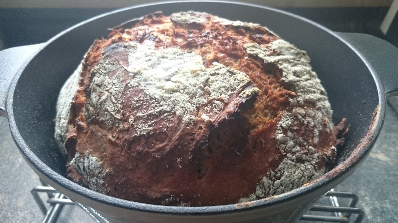 Köstliches aus meiner Küche: Roggenmischbrot - mit Sauerteig - im ...