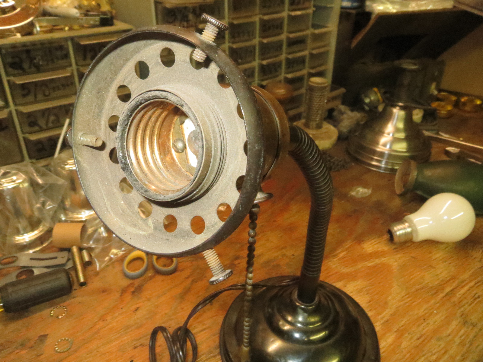 Lamp Parts and Repair Lamp Doctor Repair Slim Gooseneck Table Desk