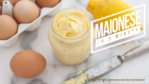 maionese fatta in casa • homemade mayonnaise sauce