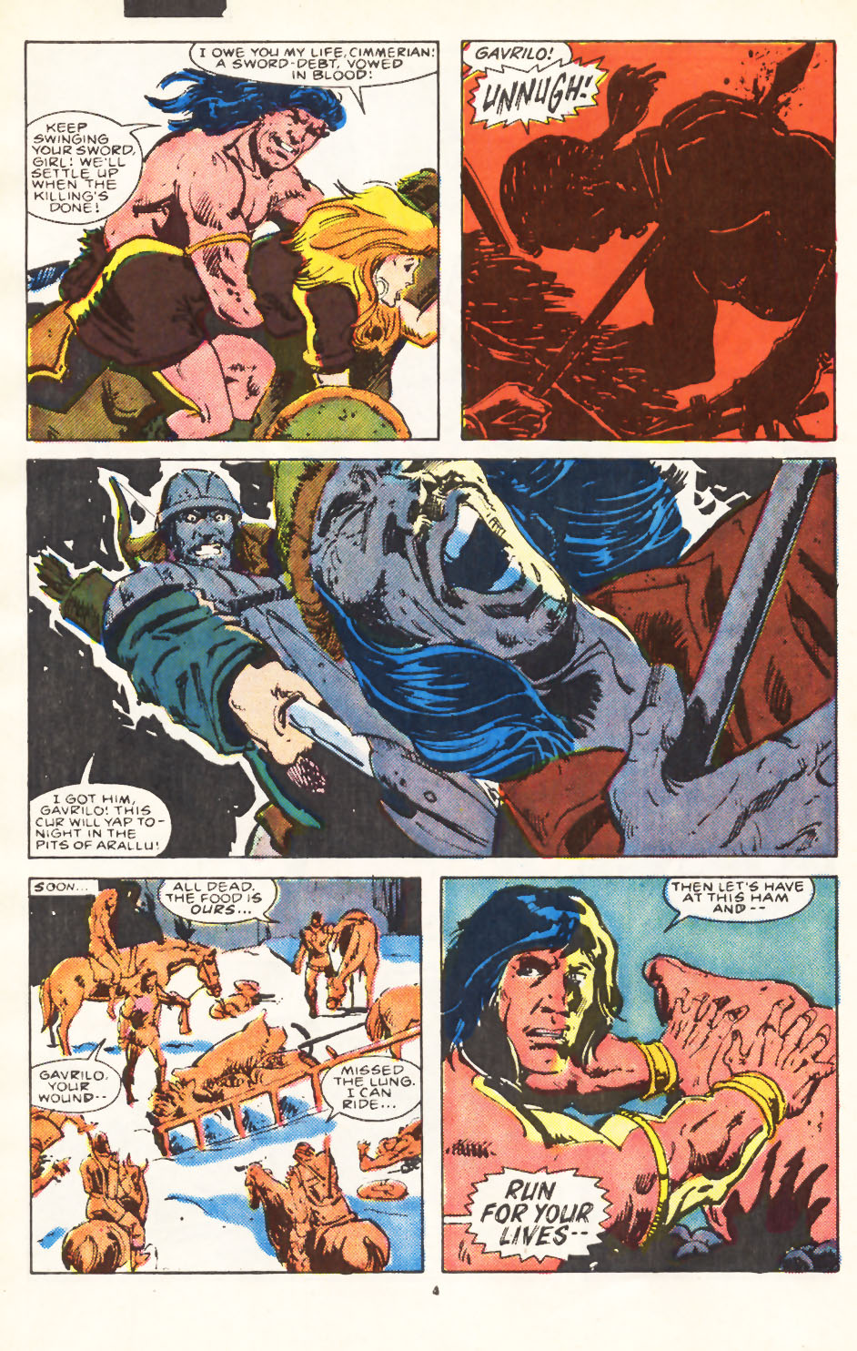 Read online Conan the Barbarian (1970) comic -  Issue #224 - 5
