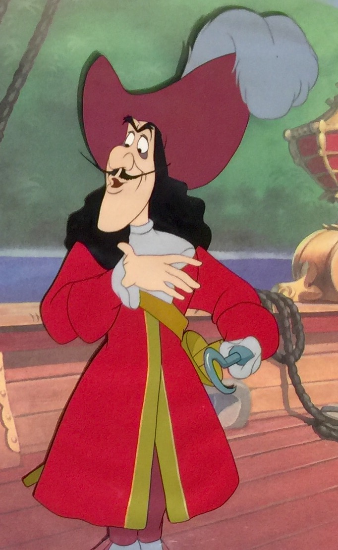 Animation Collection: Original Production Animation Cel of Captain Hook