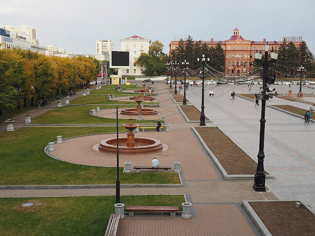 Хабаровск, площадь Ленина (Khabarovsk, Lenin Square)