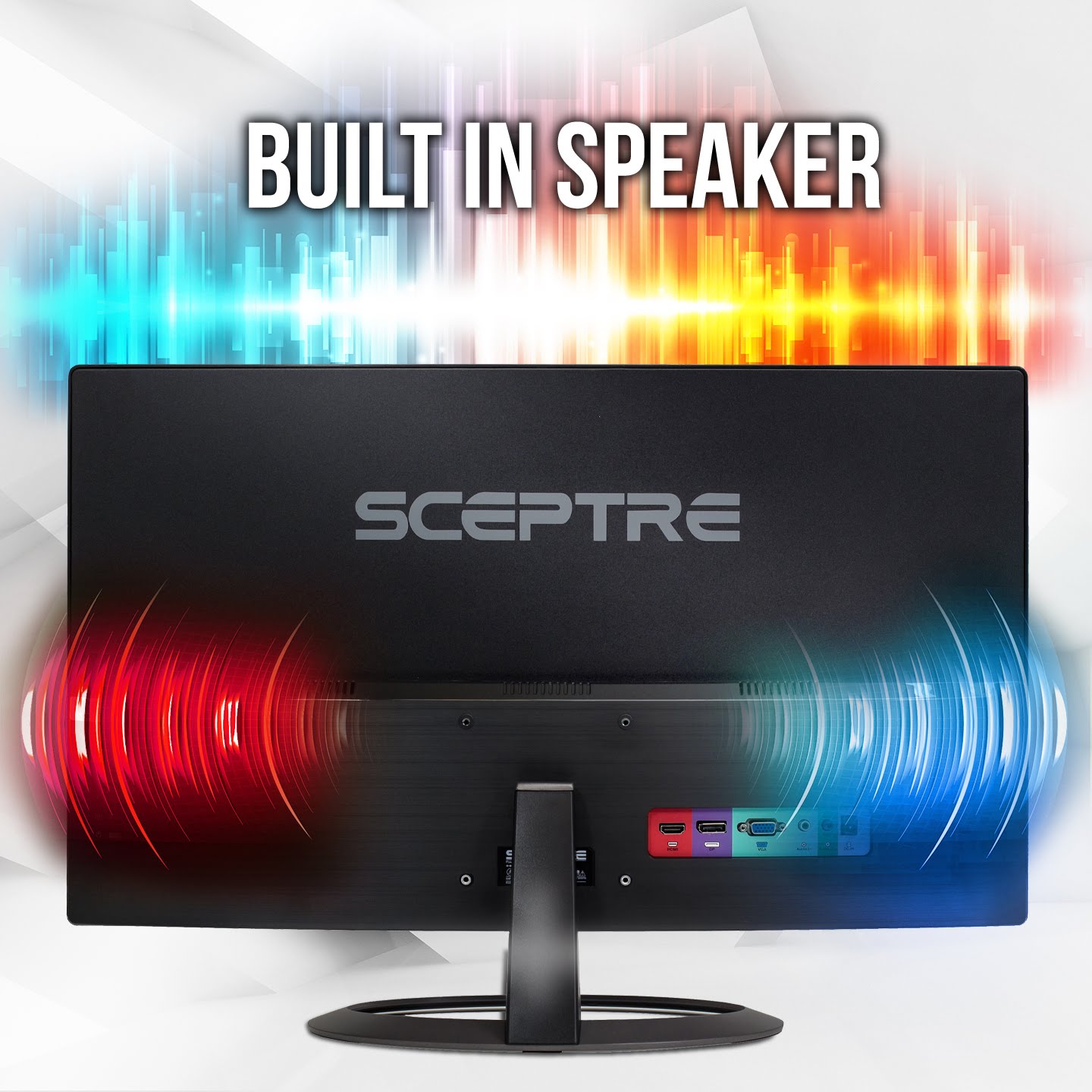 Sceptre 24" Curved LED Monitor Full HD 1080P HDMI VGA up to 75Hz