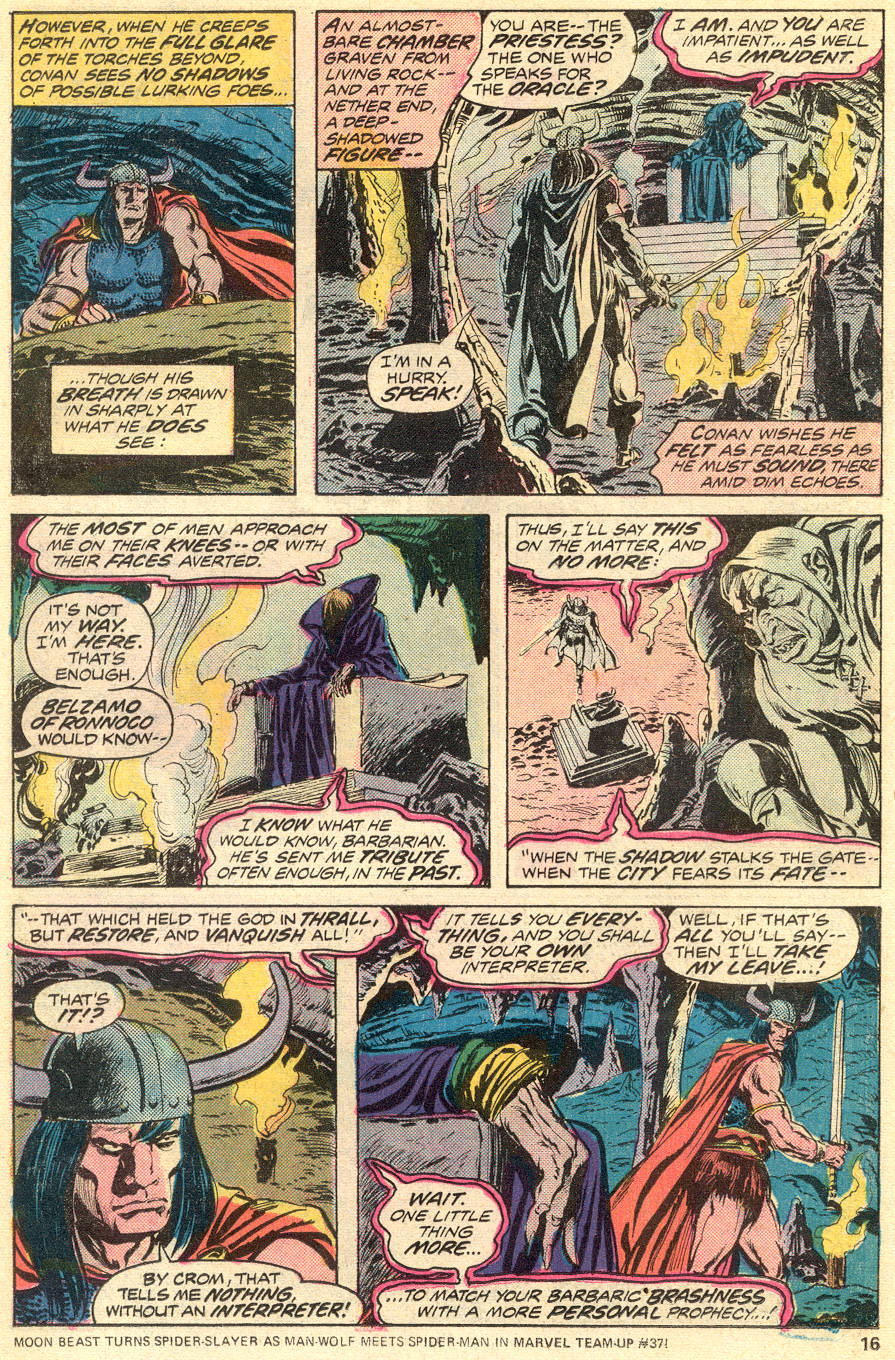 Read online Conan the Barbarian (1970) comic -  Issue #54 - 11