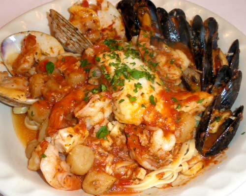 Lobster and Shrimp Cioppino