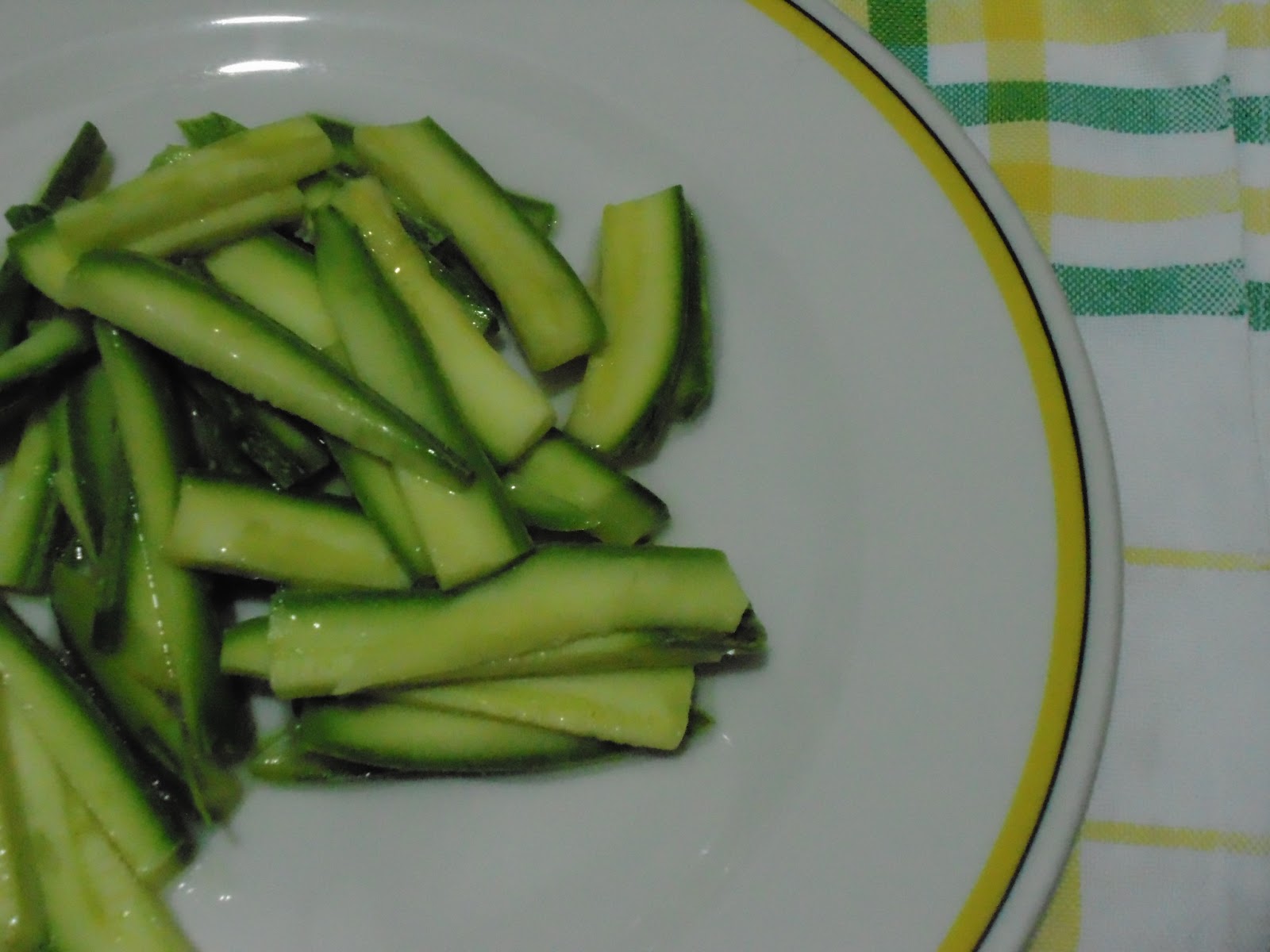 Ricette senza Nichel INSALATA DI ZUCCHINE AL LIMONE senza nichel