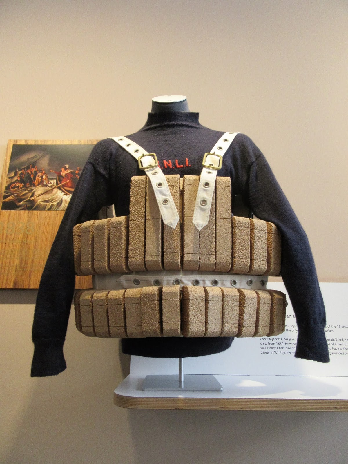 The Royal National Lifeboat Institute saving lives at sea.