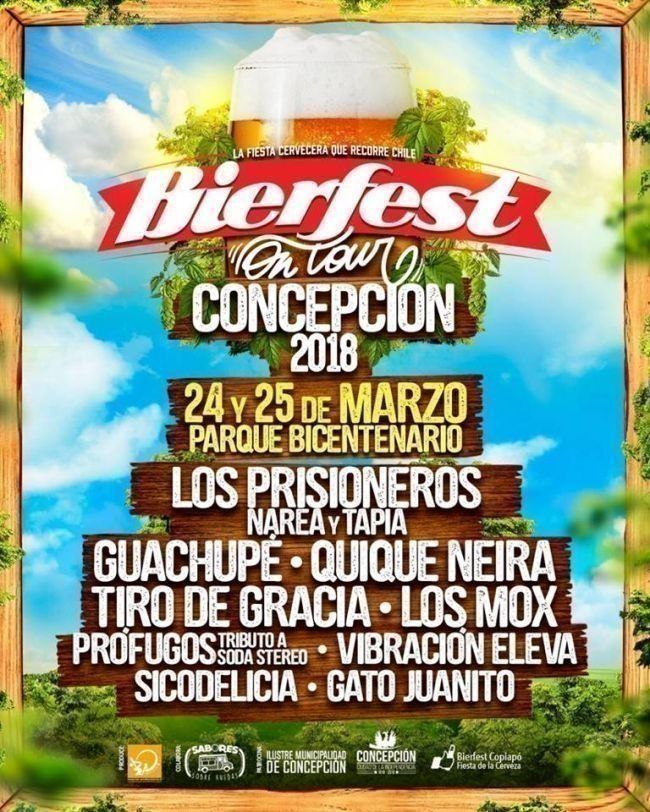 25/03 BIER FEST ON TOUR (CONCEPCION, CHILE) Chico Tropical