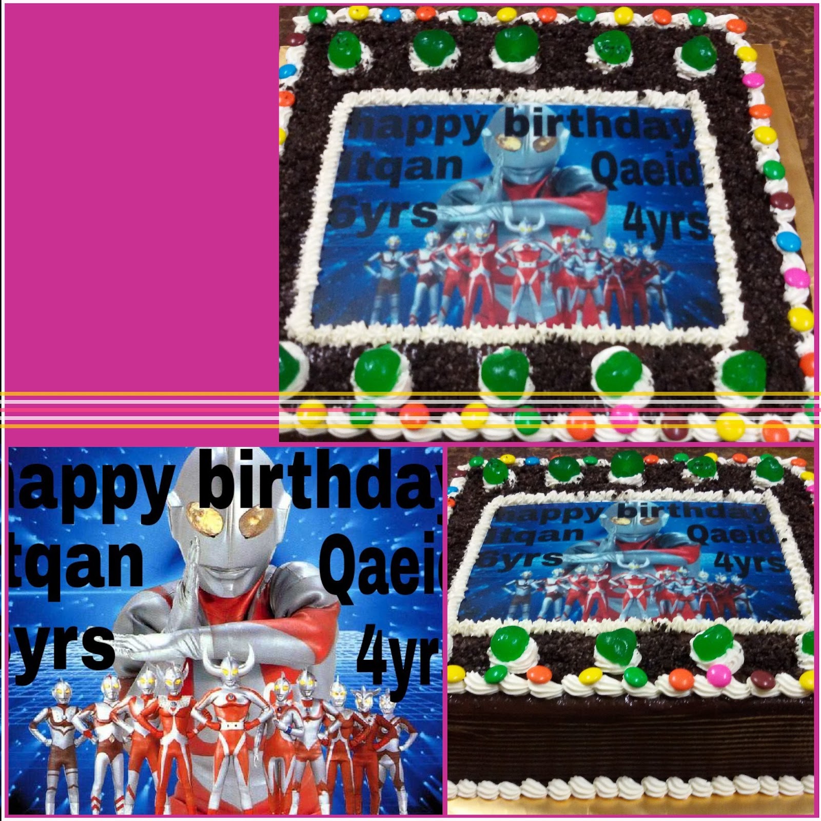 IRA BAKERI kek ultraman