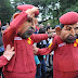 Botargas de Hugo Chávez irrumpen en mitin de Morena en Veracruz