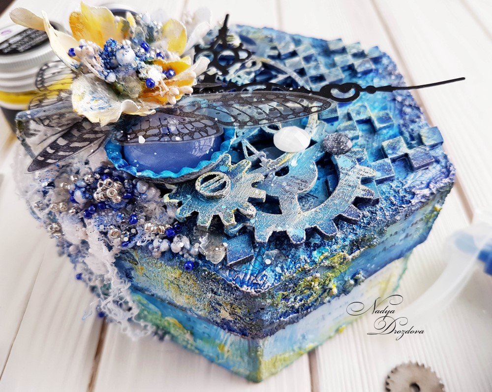 Mixed Media Place Mixed media box by Nadya Drozdova
