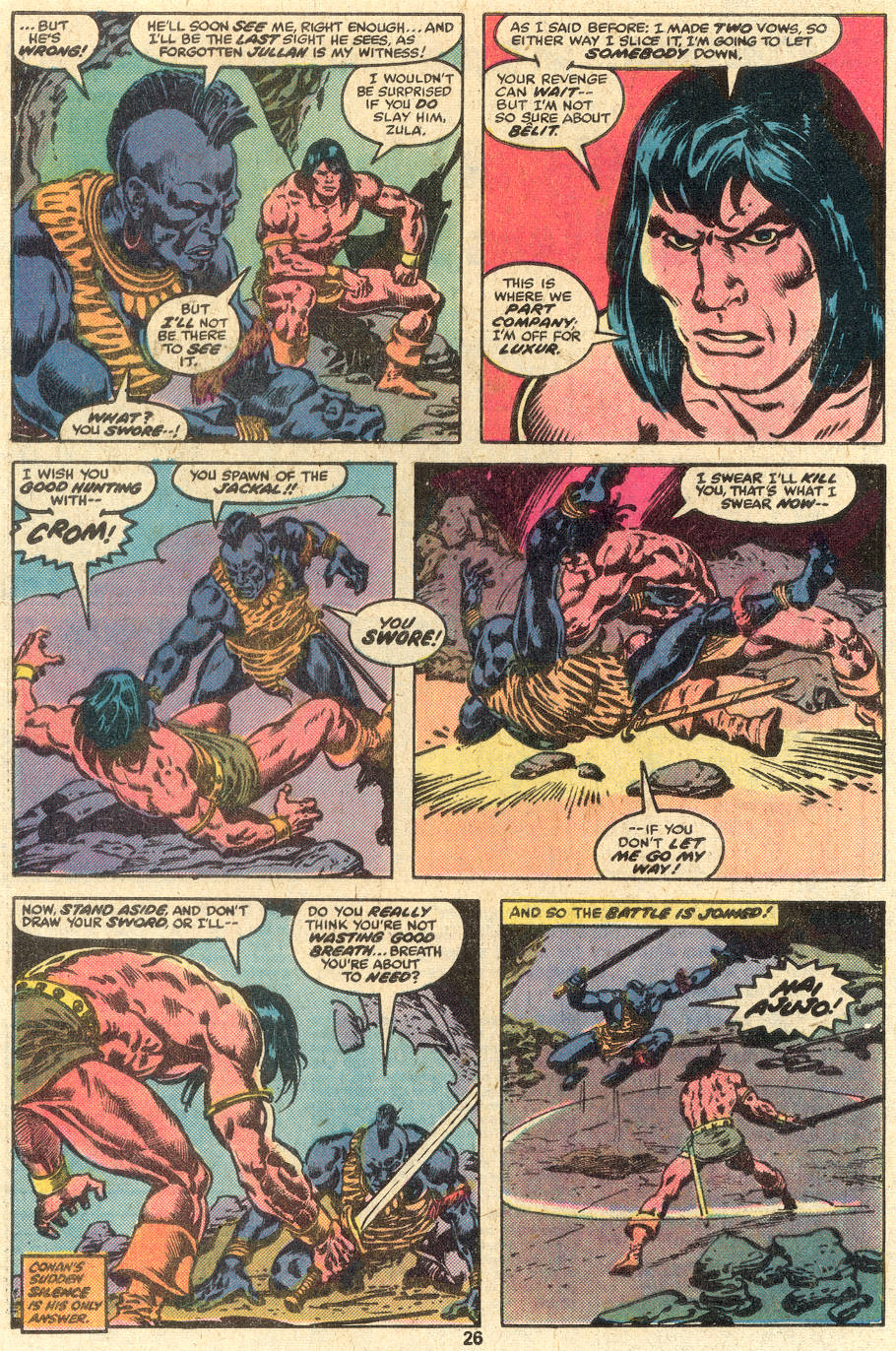 Read online Conan the Barbarian (1970) comic -  Issue #85 - 15