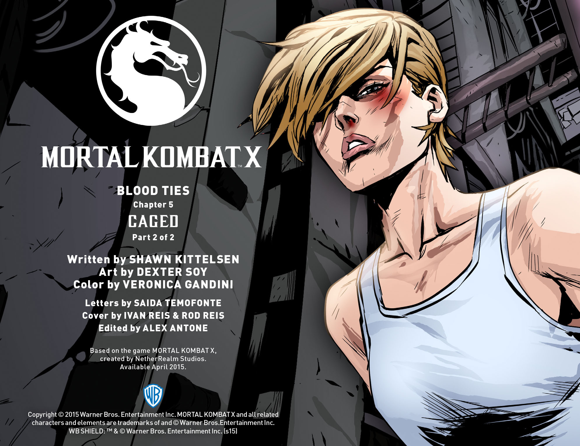 Read online Mortal Kombat X [I] comic -  Issue #5 - 2