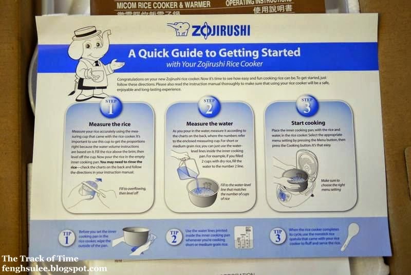 Zojirushi Rice Cooker and Warmer NLAAC10 The Track of Time