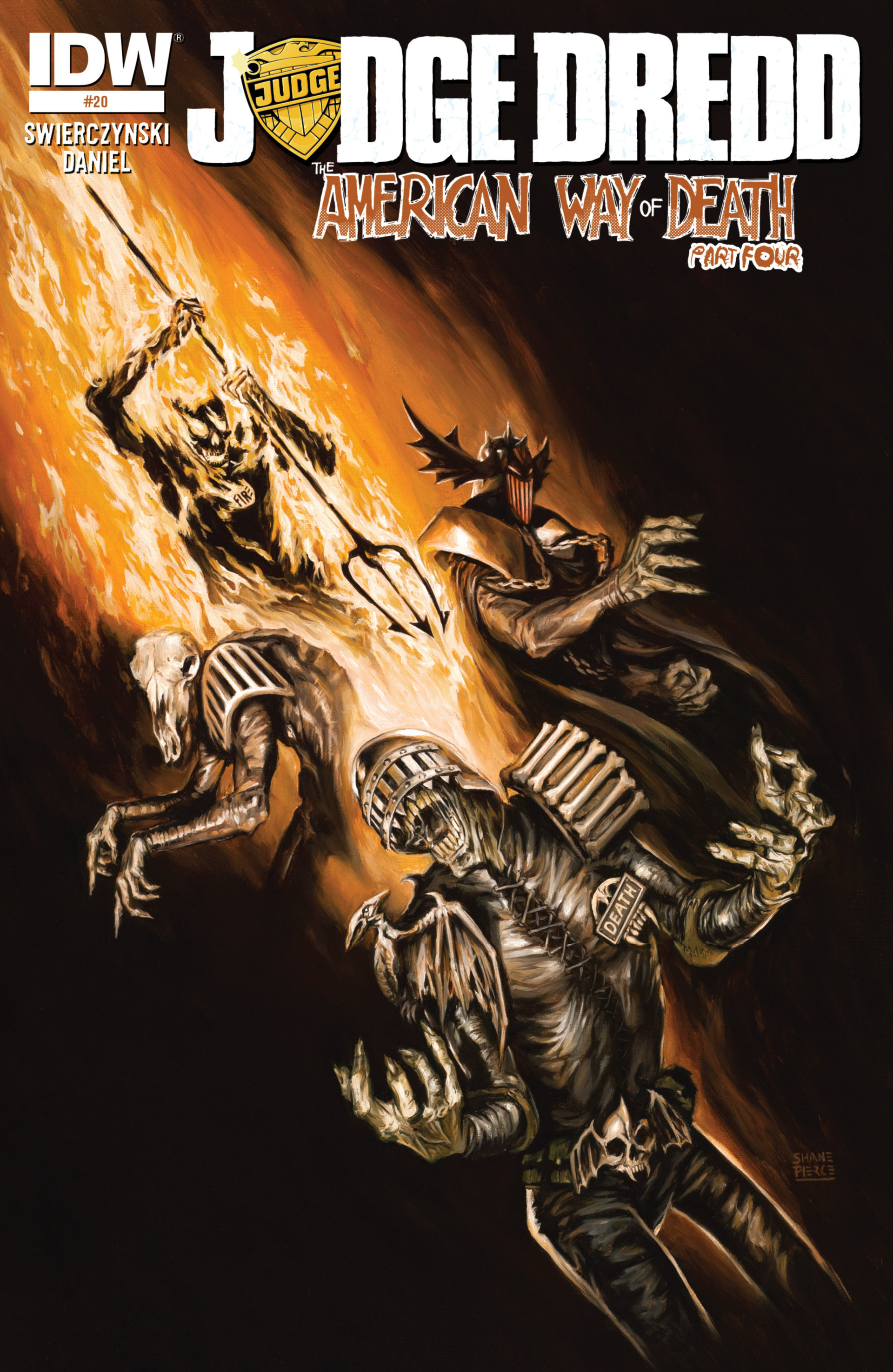 Read online Judge Dredd (2012) comic -  Issue #20 - 1