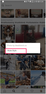Cara Remove/Mute Channel Topik Pada Tab Explore Instagram untuk Menghapus Saluran Topik Pada Tab Jelajahi Instagram