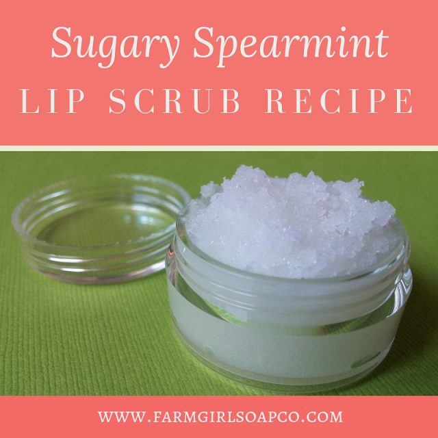 This super simple DIY lip scrub recipe whips up in seconds. Sugar and spearmint taste delicious, and leave your lips silky soft and smooth. Get the DIY Spearmint Lip Scrub recipe. By Angela Palmer at Farm Girl Soap Co.