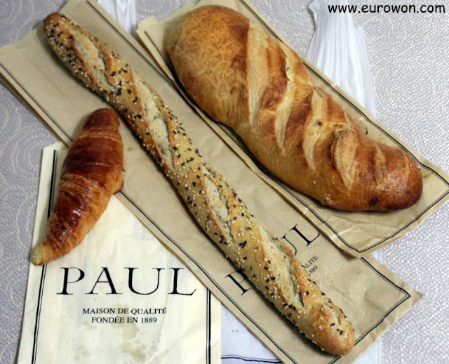 Ejemplo de pan de Paul