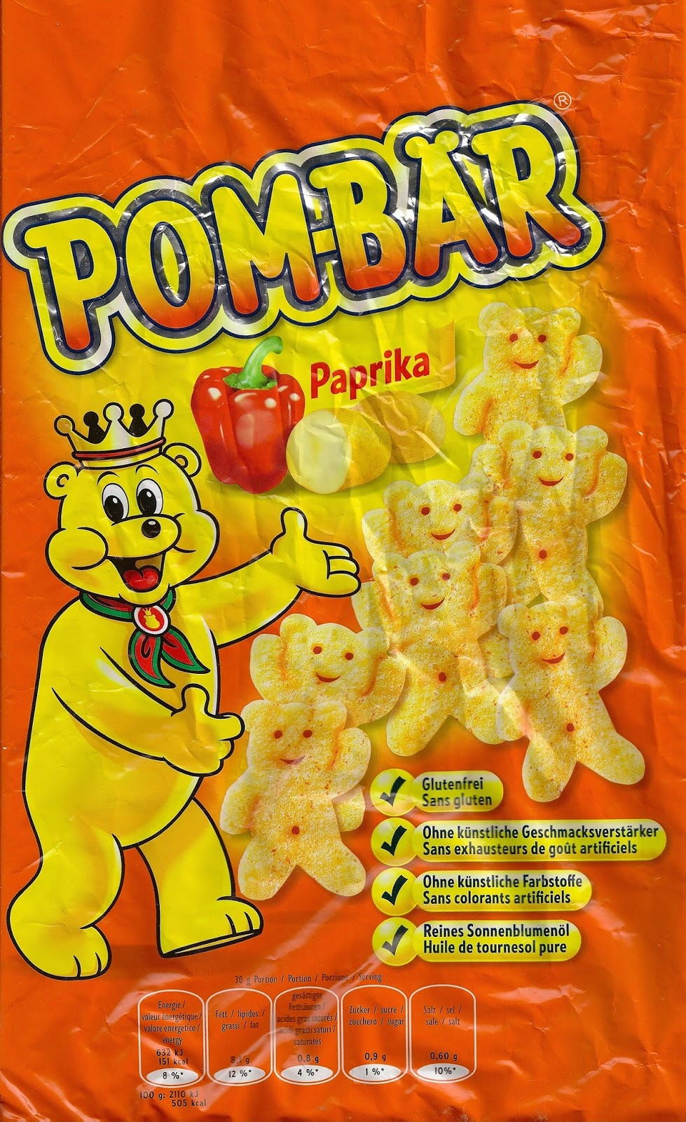 Cheeseburger Crisps & Other Pom-Bär Paprika