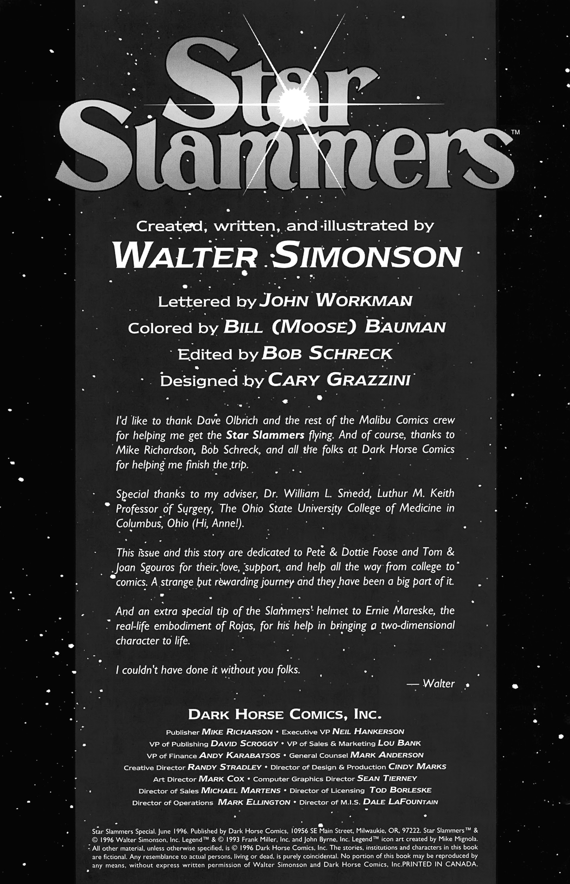 Read online Star Slammers Special comic -  Issue # Full - 2
