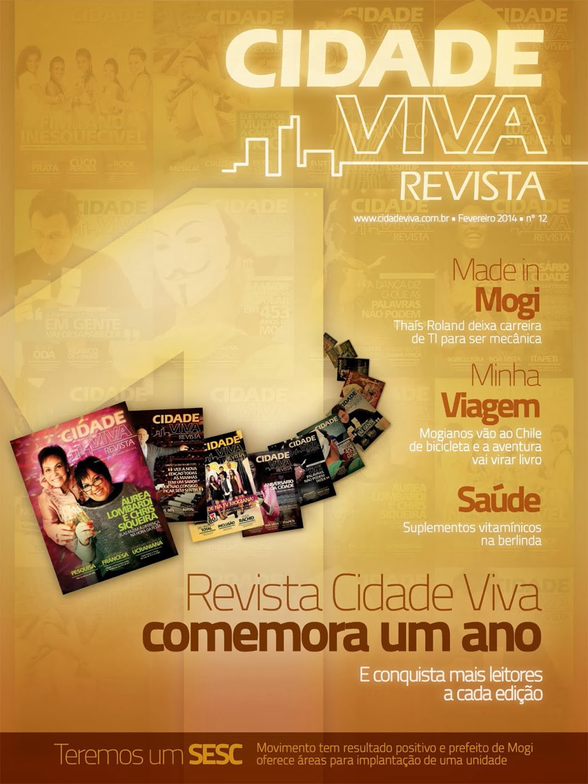  Revista Cidade Viva - edição de Fevereiro de 2014