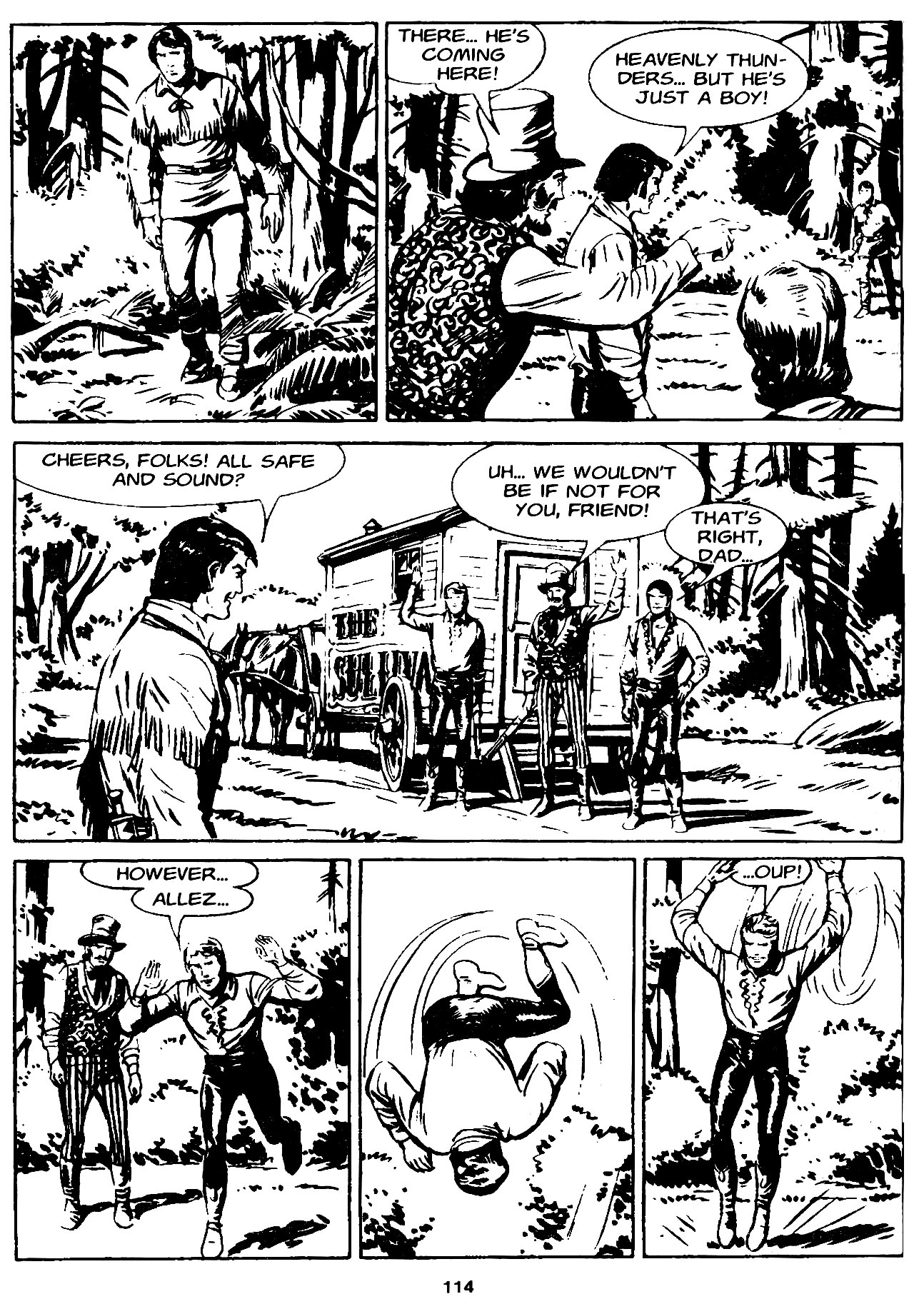 Read online Zenith gigante - Zagor gigante comic -  Issue #1 - 116