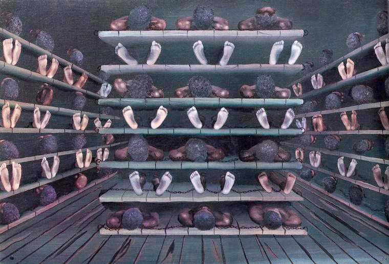 slave trade history Pictures of the conditions on the slave ships