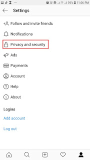 Privacy and security Privacy and security, Instagram Story, Share Instagram Story on facebook