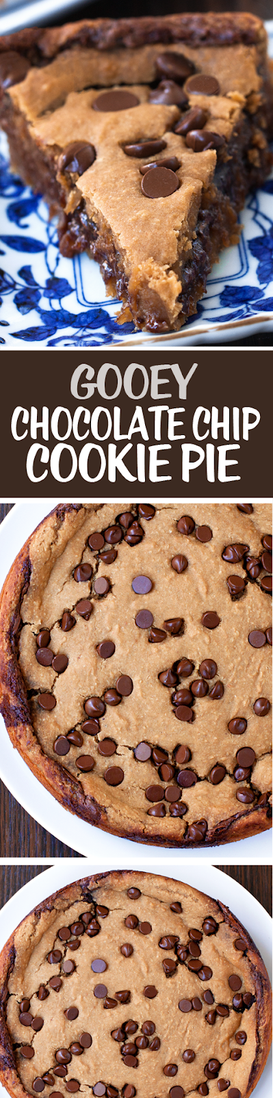 Makeout Chocolate Chip Cookie Pie Recipes