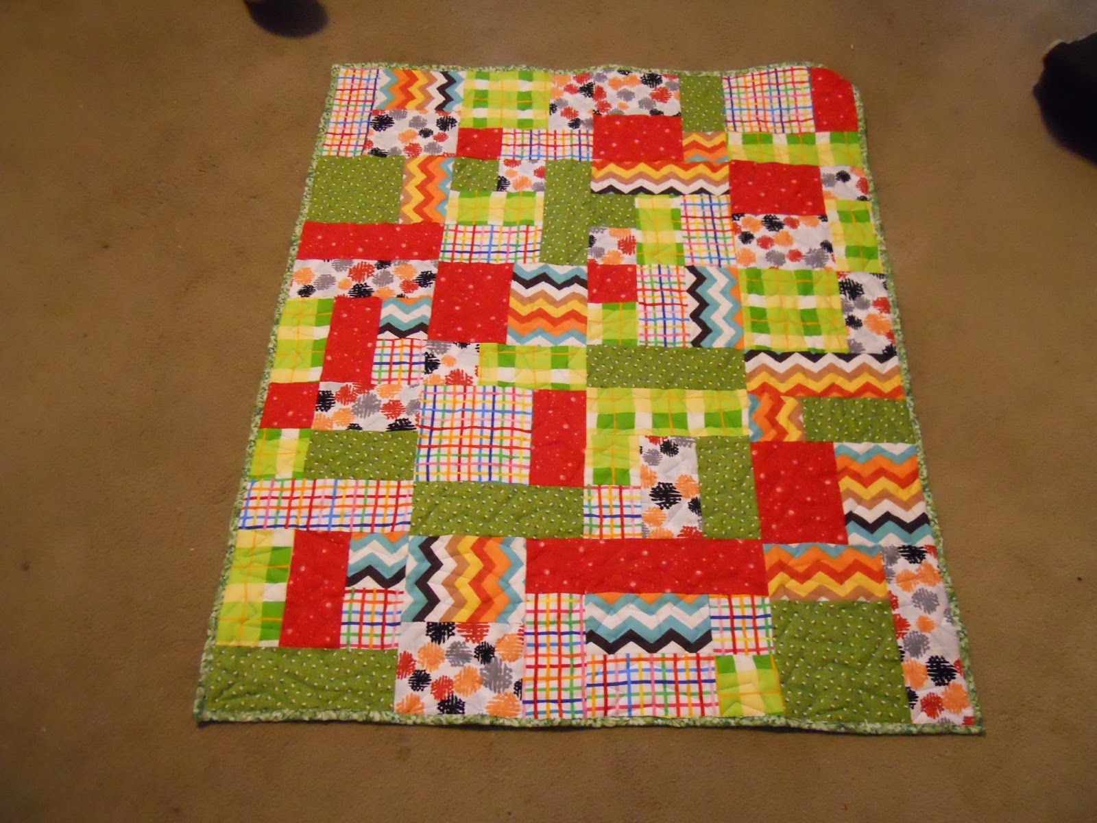 Quilter Jan Three to Project Linus