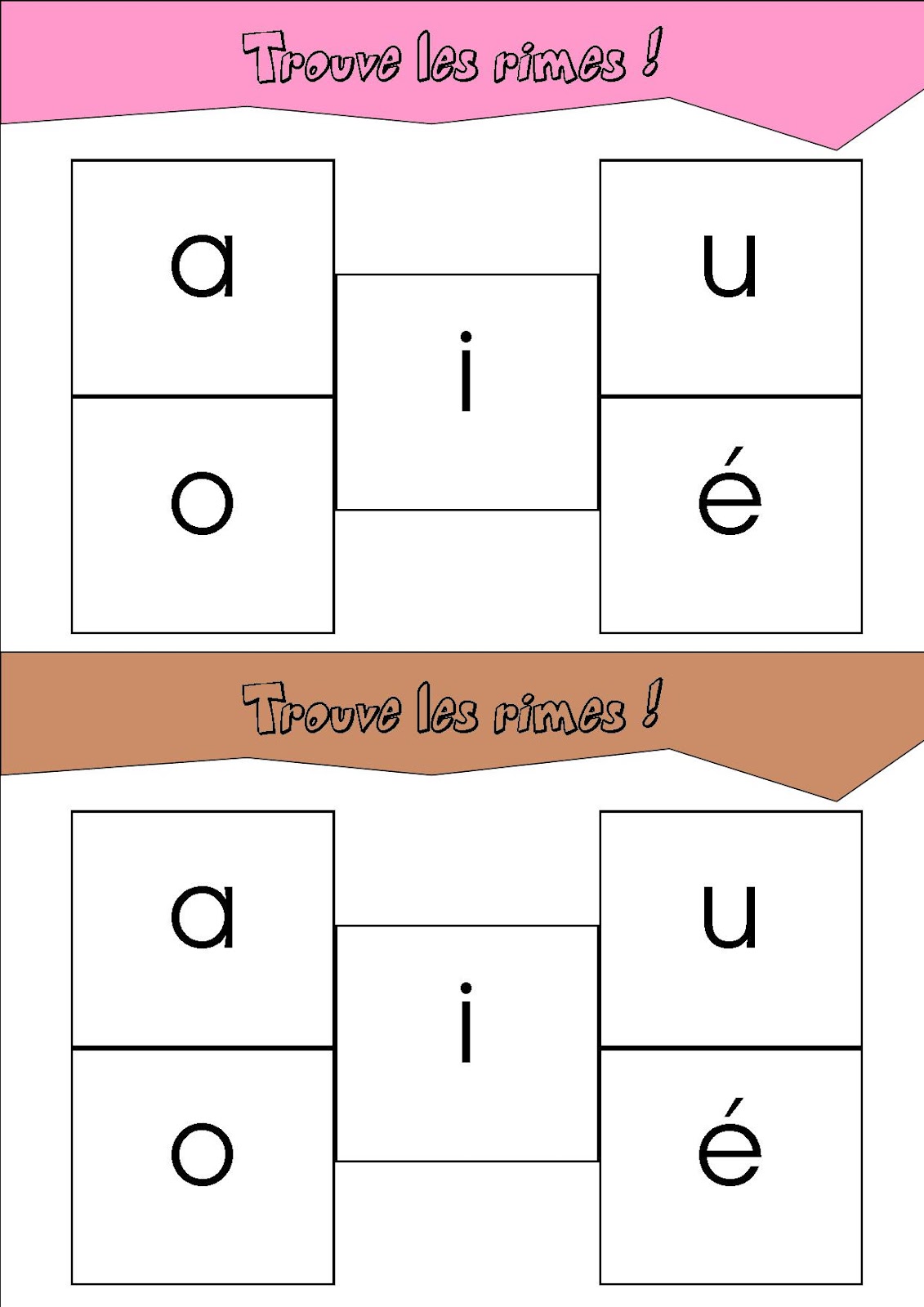 La maternelle de Laurène Trouve la rime