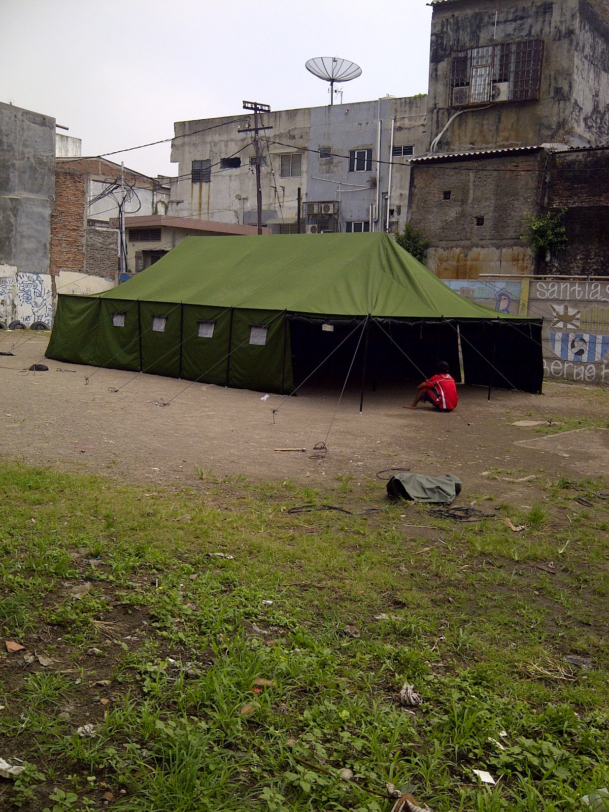 tenda peleton, jual tenda pengungsian, tenda tentara