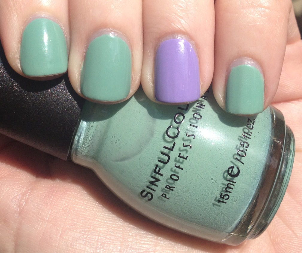 Mermaid Nails: Sinful Colors Open Seas