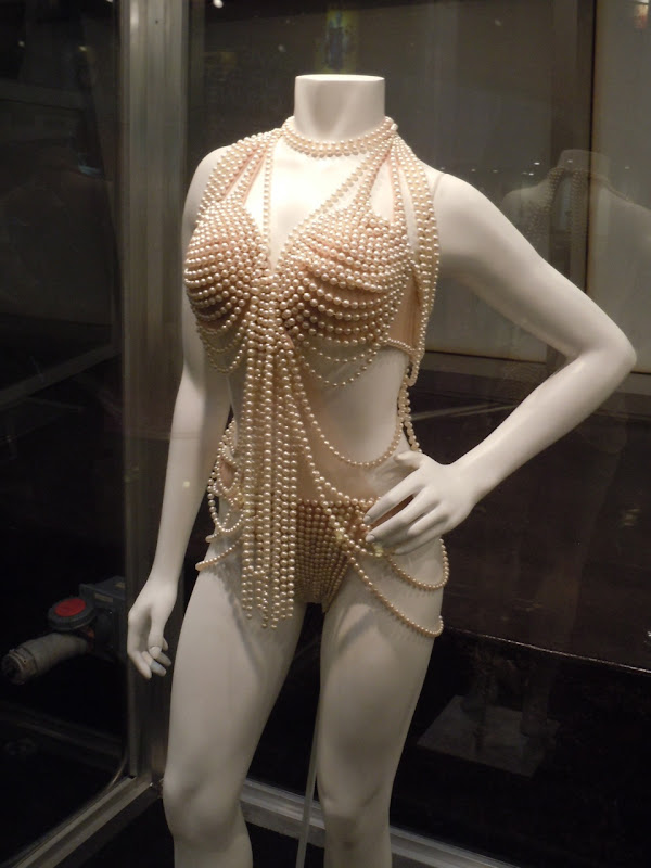 Burlesque string pearl movie costume