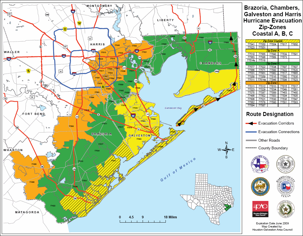 Houston Texas Flood Zones Map 2019 : Imelda's Rain Causing ...