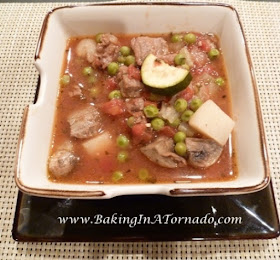 Rosemary Beef Stew | www.BakingInATornado.com | #recipe