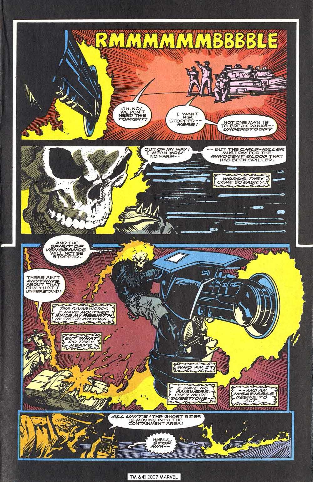 Read online Ghost Rider (1990) comic -  Issue #7 - 17