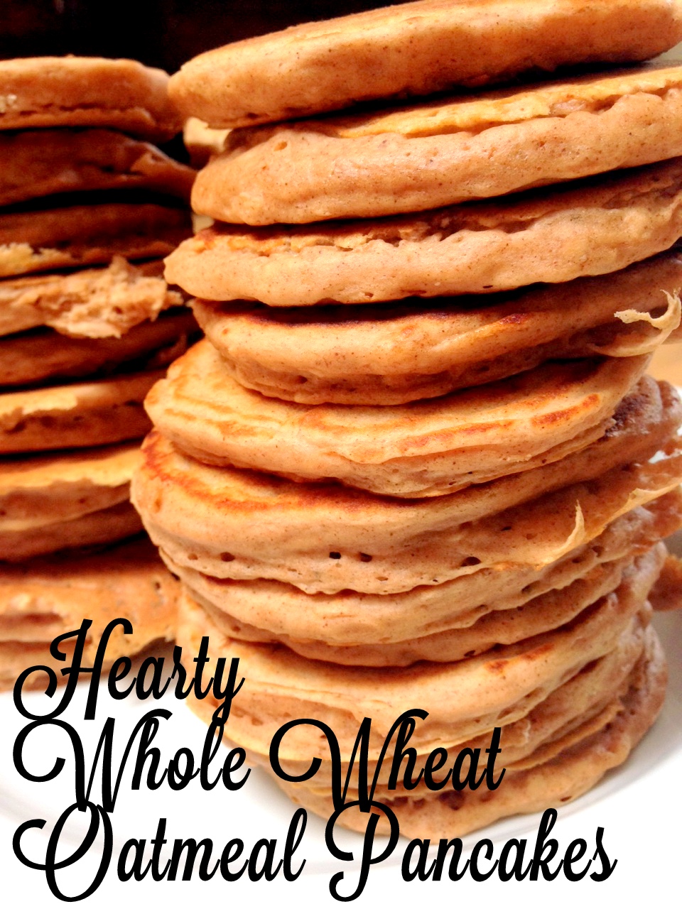 Live and Learn From the Kitchen Hearty Whole Wheat Oatmeal Pancakes