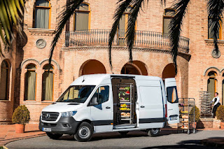 Mercedes-Benz Sprinter Panel Van (2019) Front Side Mercedes-Benz Sprinter Panel Van (2019) Front Side