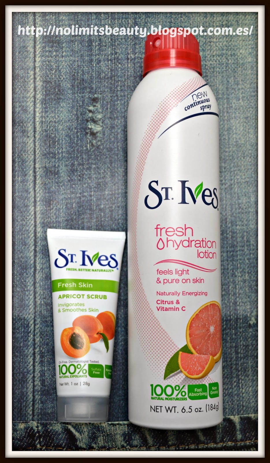 St. Ives: Fresh Hydration Lotion y Apricot Scrub