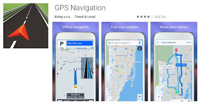 Aplikasi Android GPS Online dan Offline