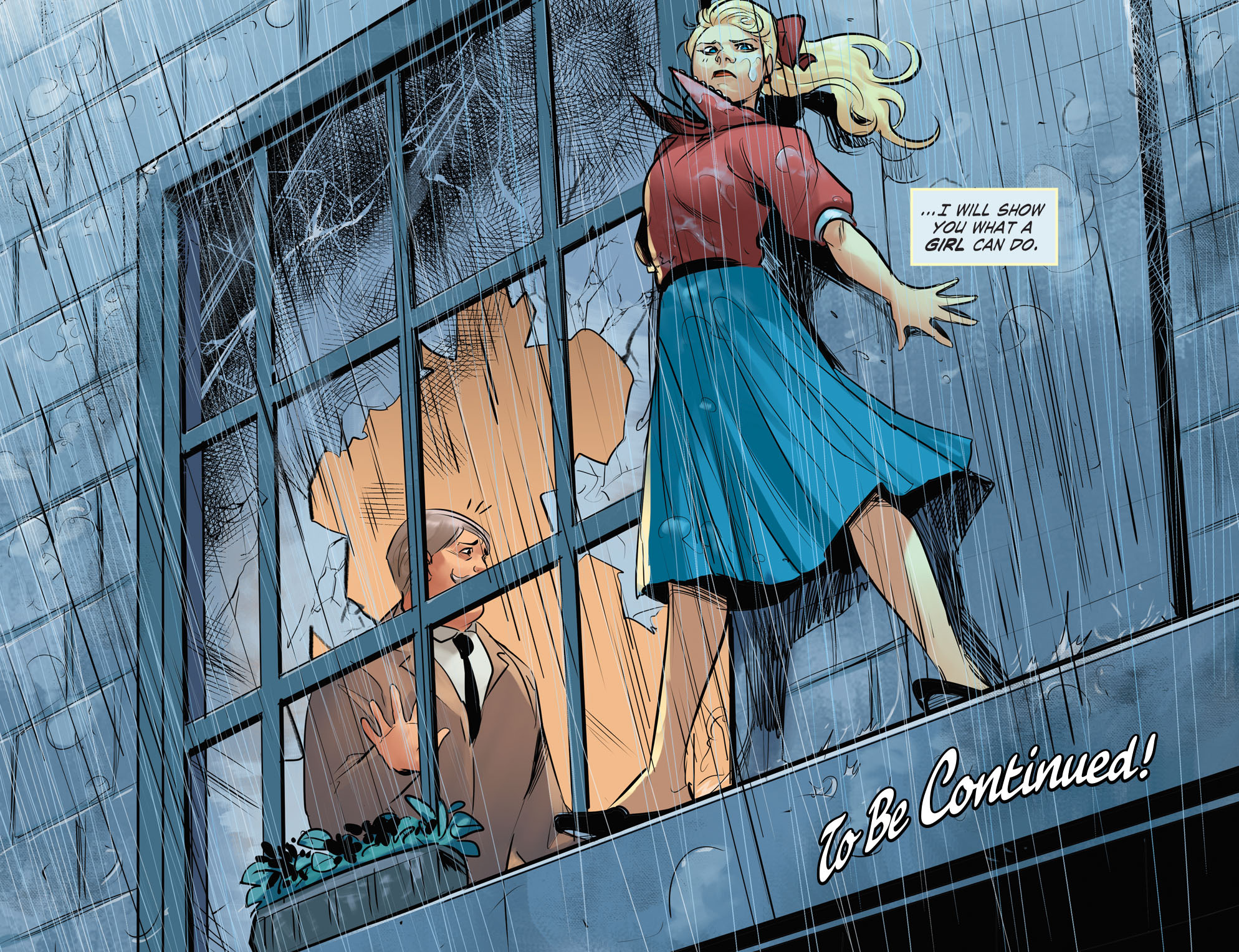 Read online DC Comics: Bombshells comic -  Issue #25 - 22