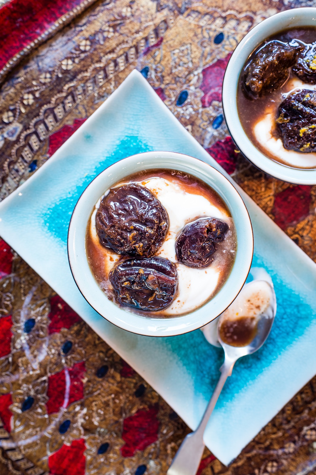 Jennifer Irvine's Warm Poached California Prunes With Yogurt: Jennifer Irvine's Warm Poached California Prunes With Yogurt: