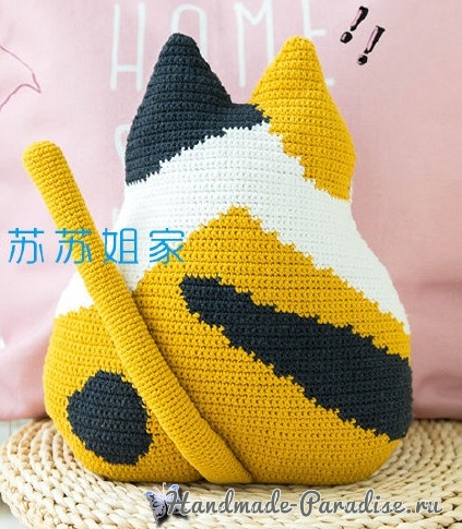 Вот такой узор на спинке