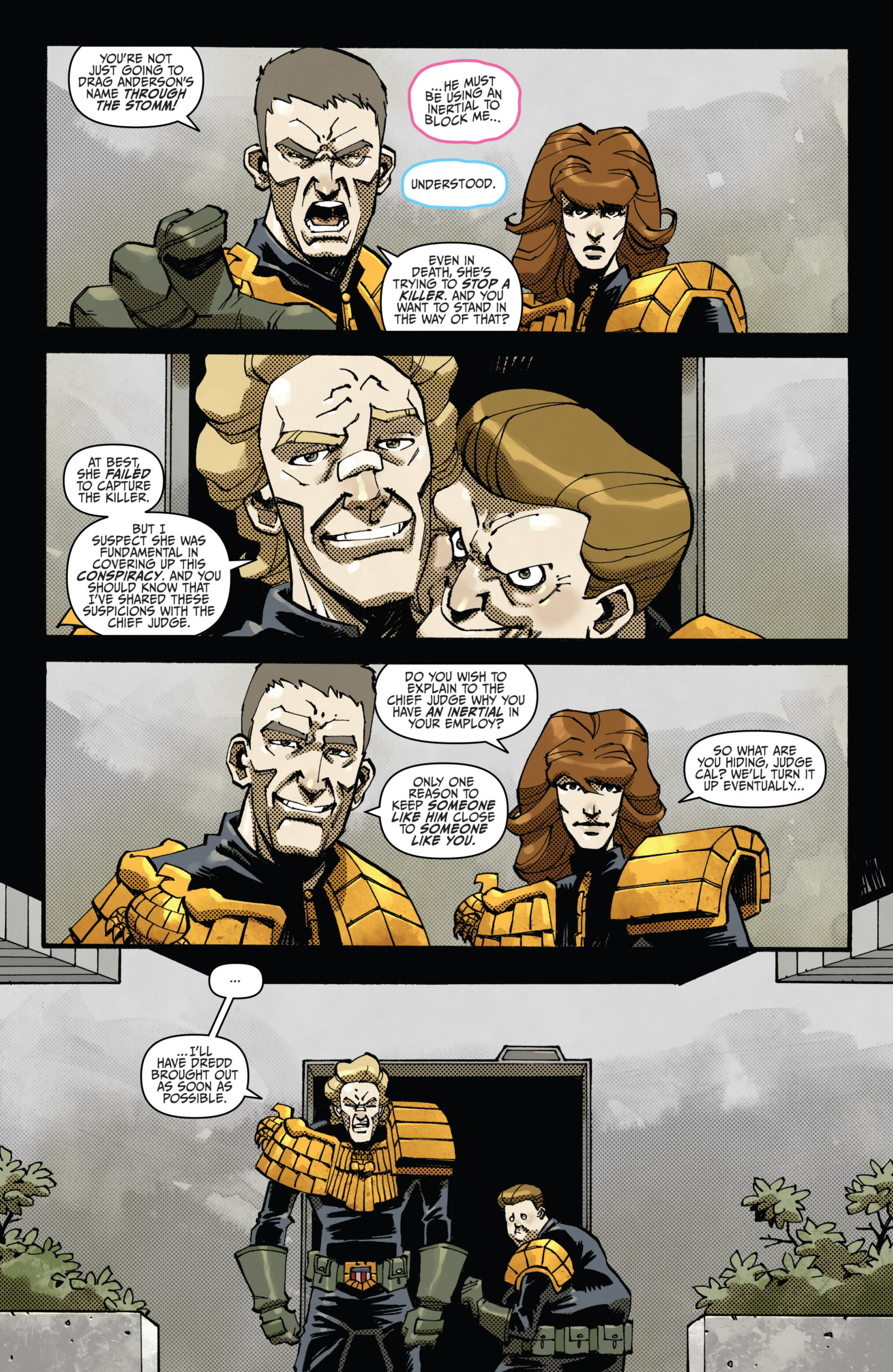 Read online Judge Dredd (2012) comic -  Issue #16 - 13