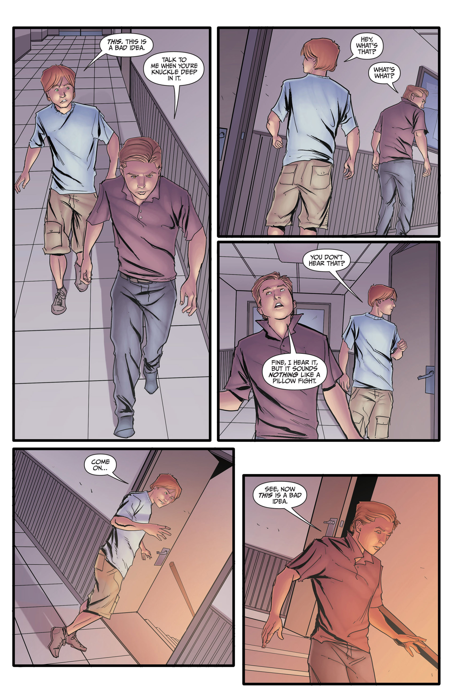 Read online Morning Glories comic -  Issue # _TPB 1 - 61