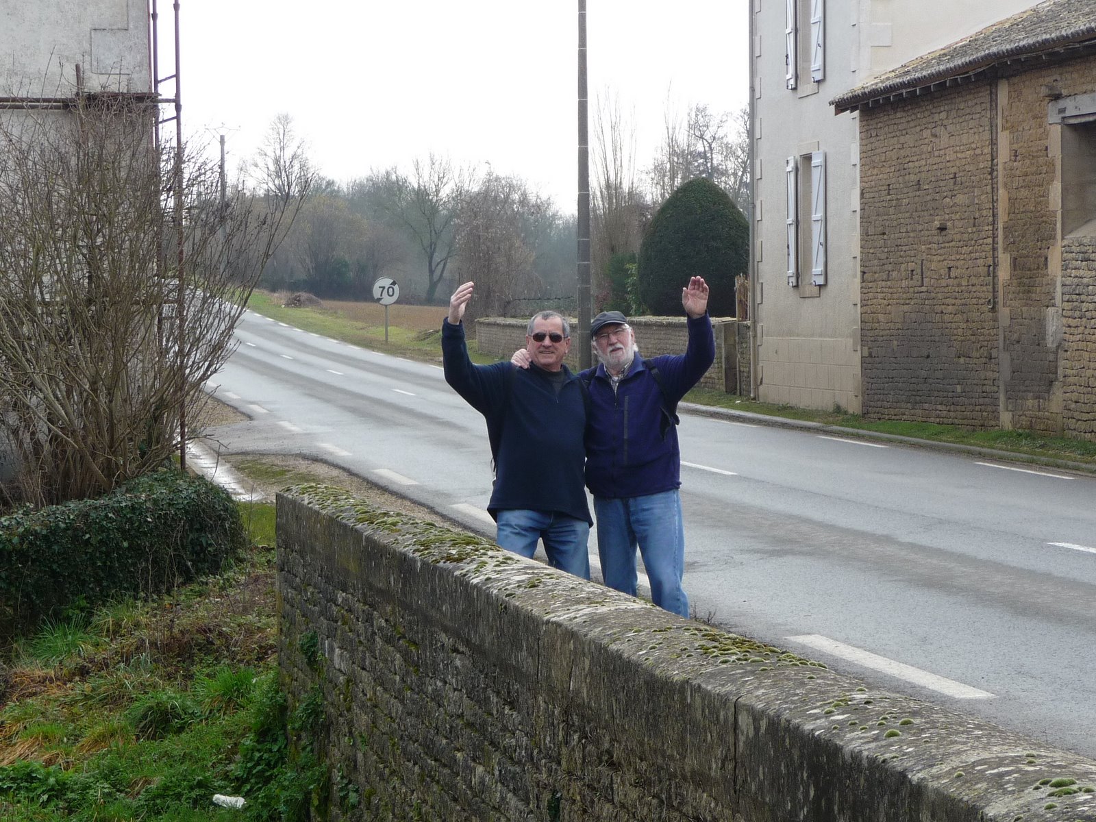 Les Vaillants Godillots 2010/2011 Rando à Vernoux sur Boutonne le 12