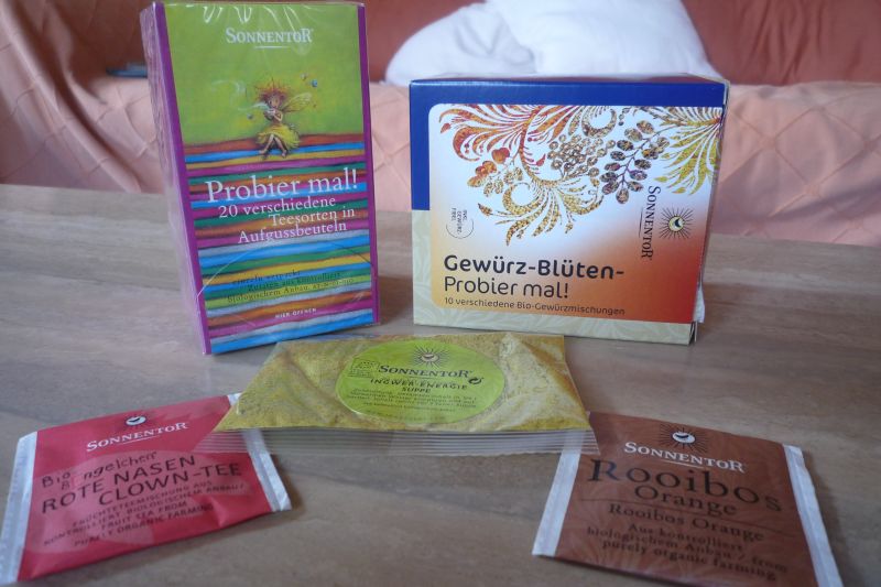 Meine kleine Familie testet Sonnentor